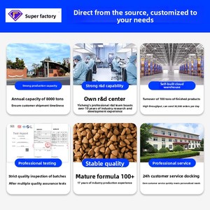 Alimentation pour chiens de grande race OEM personnalisée, gros croquettes, haute teneur en protéines, nutritif, viande fraîche, probiotique, prébiotique, approvisionnement direct usine - Product Image 2