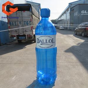 Riesige Transparente Aufblasbare Mineralflasche PVC-Wasserflasche Aufblasbare Replik für Markenpromotion - Product Image 1