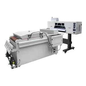 Machine d'impression par transfert dtf Impression de précision avec imprimantes à jet d'encre grand format secoueur et sécheur dtf