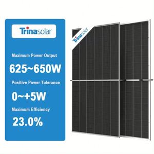 แผงโซลาร์เซลล์ Trina Vertex N รุ่น TSM-NEG20C.20 แบบสองหน้า กำลังไฟ 630w 635w 640w 645w 650w จาก Trina Solar - Product Image 2