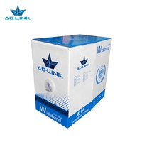 Câble LAN Cat6 certifié UTP avec conducteur OFC et gaine PVC/LSZH