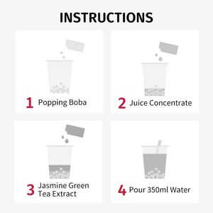 Approvisionnement d'usine en Chine parfait pour la famille kit de thé boba instantané bricolage pour le thé <span class=keywords><strong>bob</strong></span> - Product Image 6