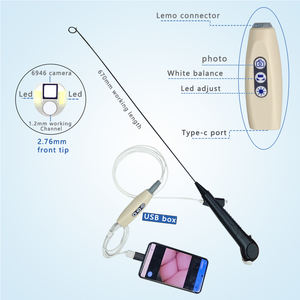 OD 6,3fr ID 1.1mm uretroskop ultra-halus fleksibel dengan 400*400 piksel untuk pasar dokter hewan - Product Image 2