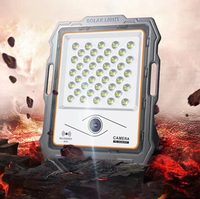 Luz de inundación Solar Led de precio razonable de alta calidad, carcasa de seguridad de pared brillante, cámara de 1080P, grabación de vídeo HD para tienda al aire libre