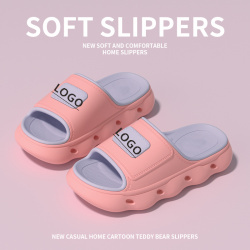 Scarpe da <span class=keywords><strong>uomo</strong></span> con plateau con logo personalizzato anti-scivoloso scarpe da <span class=keywords><strong>uomo</strong></span> scarpe personalizzate da donna sandali da spiaggia estivi da donna - Product Image 4