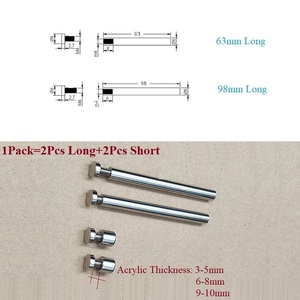 Acrylic Đăng chủ Miếng Đệm phần cứng hình ảnh khung làm việc tấm thép Thùng Bar đứng - Product Image 3