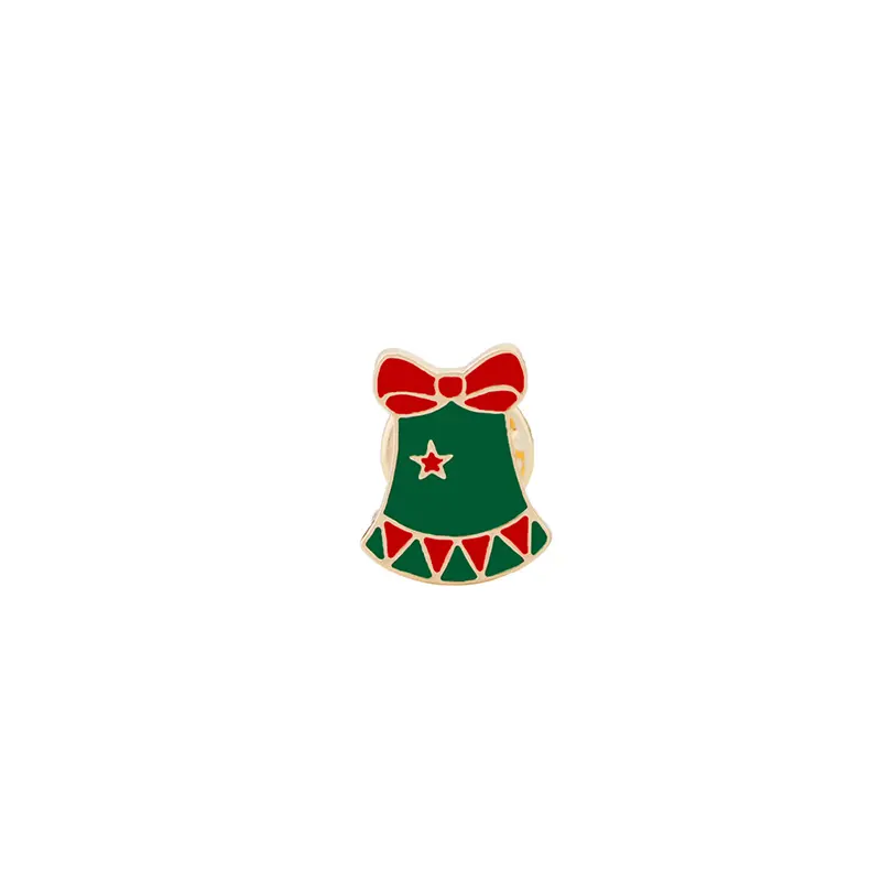 New arrival festival party Merry Christmas classic jewelry brooches Xmas enamel lapel pins