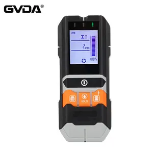 GVDA 4 en 1 voltaje de CA en directo de rastreador de cableado de profundidad medidor de humedad pared de Metal de pared escáneres buscador