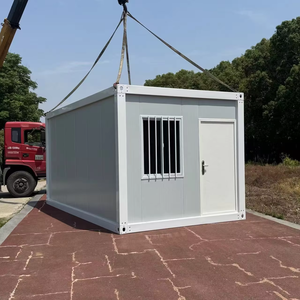 Contenedor Desmontable de Estructura de Acero, Casas Portátiles, Mini Casa Móvil, Dormitorio de Camping, Casas Contenedor de 20 pies - Product Image 1