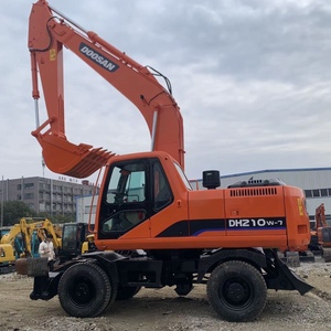 Excavatrice d'occasion Doosan DH210W-7 de haute qualité, modèle 2023, sur chenilles hydrauliques, avec pompe et roulement, moteur à prix réduit, Grow Euchips - Product Image 2