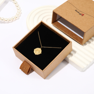 Boîtes rigides écologiques personnalisées <span class=keywords><strong>en</strong></span> gros, boîte d'emballage pour bijoux, organisateur, logo personnalisé, boîte à tiroir coulissant avec insert - Product Image 5