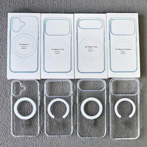 جراب هاتف JOYPORODO C010 شفاف من الأكريليك والبولي كربونات لهاتف سامسونج S25 إيدج، تصميم مغناطيسي أنيق لهاتف سامسونج A56 أندرويد - Product Image 2