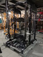 Xinrui Machine Smith Tout-en-un, Power Rack, Crossover à câbles, Appareil d'entraînement fonctionnel, Équipement de musculation professionnel