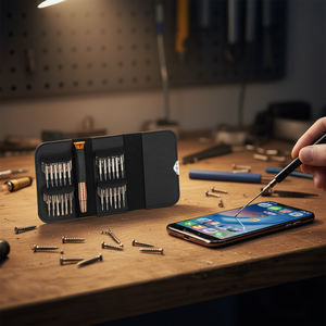 Kit de Destornilladores de Precisión Multiusos 25 en 1, Herramientas y Equipos para Reparación de Teléfonos Móviles - Product Image 2