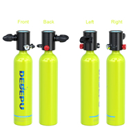 DEDEPU - Bouteille d'oxygène - Mini système de plongée - Équipement de plongée facile à utiliser - Kit de plongée