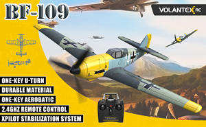 Volantex 761-11 BF-109 <span class=keywords><strong>Avion</strong></span> télécommandé 2.4G 4CH 6 axes Gyro <span class=keywords><strong>BF109</strong></span> RC Warbird Mini <span class=keywords><strong>avion</strong></span> Une touche Aérobatic - Product Image 6