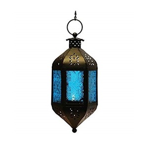 Haute Qualité Mini Noir Marocain Suspendu Lanterne En Métal Bougeoir et Pot pour Noël Décor À La Maison pour La Vente En Gros - Product Image 6