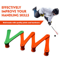WIN-WIN Palo de Hockey Ajustable de Plástico ABS Moldeado por Inyección, Herramienta de Entrenamiento para el Control del Disco, Modelo S001/2 Tolerance