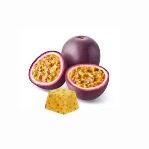Iqf Passion Fruit Cuts 30g/pc Frozen Passion Fruit Iqf Fruits
