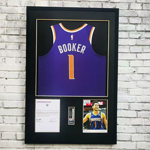 Boîte de présentation en bois pour maillots de sport, pour maillots de basket-ball, de football, tissus, fleurs variées, animaux, portraits - Product Image 3