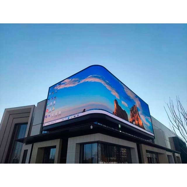 Fixed Installation P6 P8 P10 Outdoor LED Screen for Advertising High Brightness Durable Design and Long Term Outdoor Use