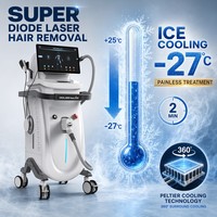 Machine Laser Diode 3000W 808nm pour Épilation Définitive à Usage Professionnel avec Système de Refroidissement à Cristal de Saphir
