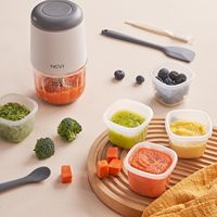 NCVI Robot de cuisine en acier inoxydable pour bébé Robot de cuisine électrique pour bébé