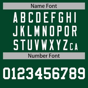 Sudadera con Capucha Personalizada con Nombre y Número, Unisex, Verde y Blanca, Estilo Jersey de Equipo - Product Image 4