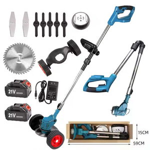 Tagliaerba a Benzina Portatile Professionale OEM 21V con Raccoglierba da 100L, Design Pieghevole e Maneggevole - Product Image 1