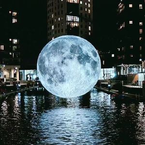 Modelo de Bola Inflable Gigante con Luz LED - Globo Inflable Personalizado de Luna / <span class=keywords><strong>Marte</strong></span> / Júpiter para Decoración de Eventos y Fiestas - Product Image 3