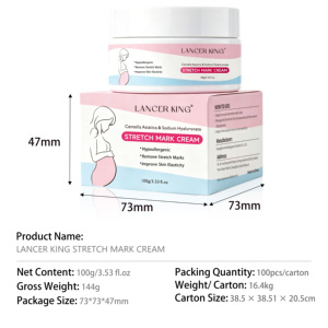 Crème <span class=keywords><strong>anti</strong></span>-vergetures pour la <span class=keywords><strong>grossesse</strong></span> et la prise de poids, atténue les cicatrices, raffermit et nourrit, hydratant corporel pour femmes - Product Image 6