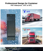 Suivi GPS de véhicule 4G par satellite Lora, faible consommation d'énergie, alimenté par énergie solaire, étanche IP67, longue durée de vie de la batterie, 1 an