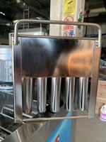 Multifunctionele ijslollymachine voor het maken van sap, melk, yoghurt, fruitpuree en ijslollies voor commercieel gebruik