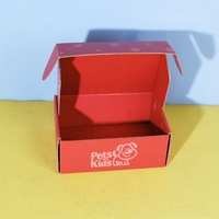 Boîte d'expédition en carton ondulé personnalisée pour l'impression ISO22000, pliable, écologique, recyclable, pour jouets pour chiens, nourriture pour chats, sushis