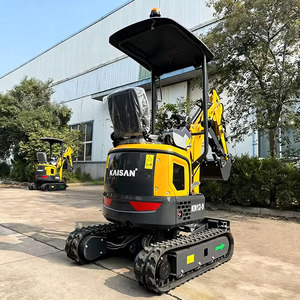 Livraison Gratuite KAISAN Mini-Excavatrice à Bras Zéro Balayage 1.2T (1.2 Tonnes) pour le marché européen, idéale pour la <span class=keywords><strong>location</strong></span> et les travaux d'aménagement paysager - Product Image 4