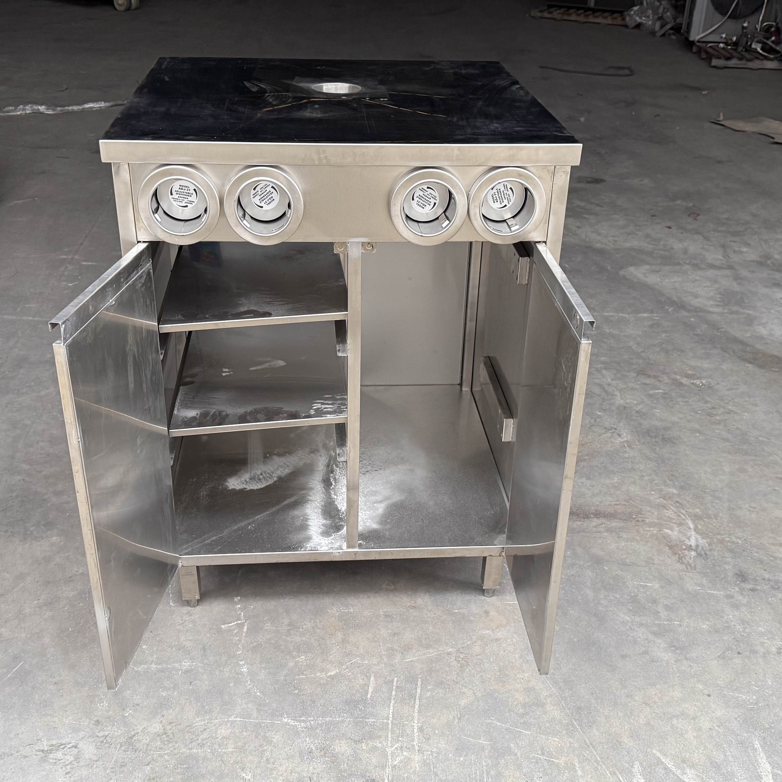 Custom Restaurant Hamburg Cabinet Counter Shop Bar Stainless Working Station