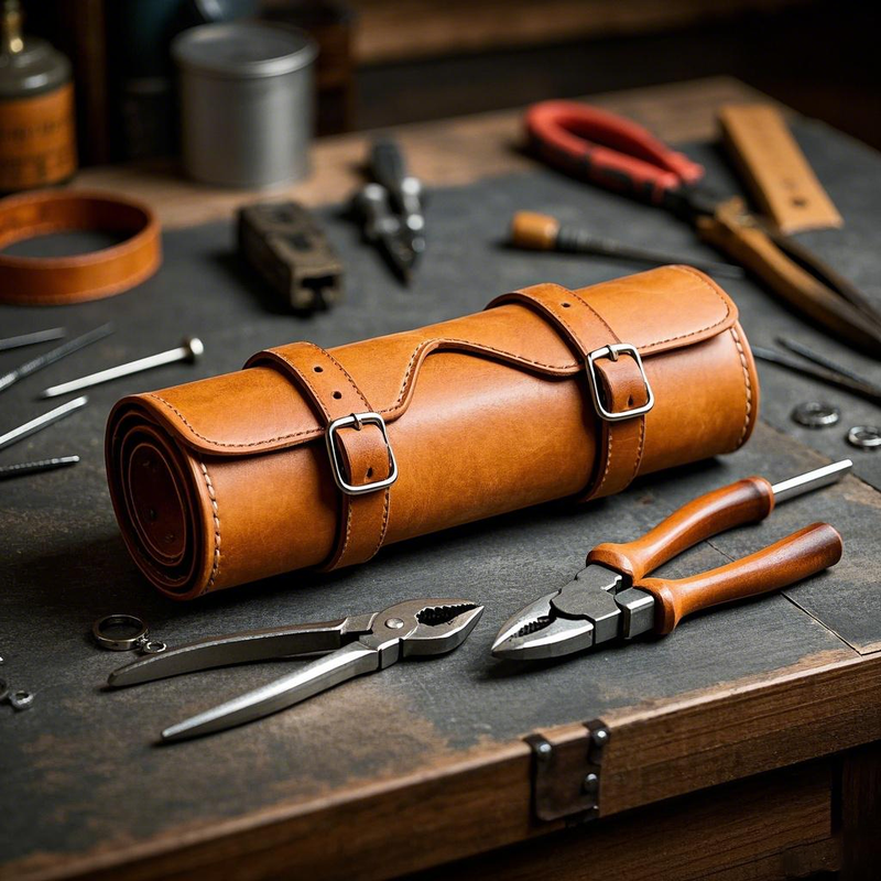Vintage Style Leather Handmade Retro Suit