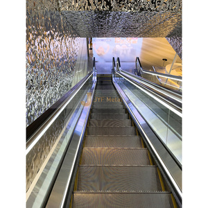 WL001 Approvisionnement d'usine d'origine Projet personnalisé Panneaux décoratifs d'ondulation de l'eau en acier inoxydable pour plafond avec système de suspension - Product Image 6