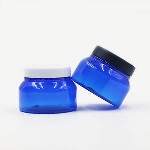 ขวด PET <span class=keywords><strong>ครีม</strong></span>พลาสติกเปล่า250มล. สำหรับขวดวาสลีนสีขาว/น้ำเงิน/ชมพู/ใสสำหรับโลชั่นบำรุงผิวขัดตัวสำหรับเครื่องสำอาง - Product Image 4