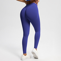 Pantalones de Yoga de Cintura Alta para Mujer, Leggings Deportivos Personalizados con Cierre Elástico en la Cintura, Diseño Sólido