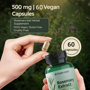 Label pribadi OEM/ODM 100% bubuk ekstrak daun suplemen alami asam Carnosic Rosmarinic 5%-95% kapsul <span class=keywords><strong>Rosemary</strong></span> untuk Kesehatan - Product Image 3