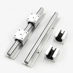 Di alta Qualità In Alluminio Linear Motion Rotaia di guida SBR25