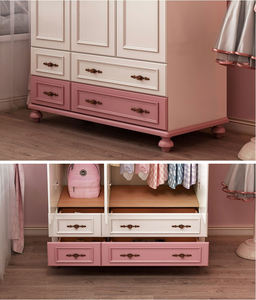 Balom Italien Simple <span class=keywords><strong>Design</strong></span> Personnalisé enfants Mobilier De Chambre armoire placard en bois - Product Image 3