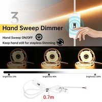 Câble d'extension avec variateur de lumière tactile USB DC5V 1-1.5A pour bande LED