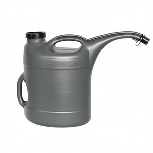 Bidón de aceite para calefacción Geli Geli de 10L, color antracita, con boquilla para calentadores de patio. - Product Image 2