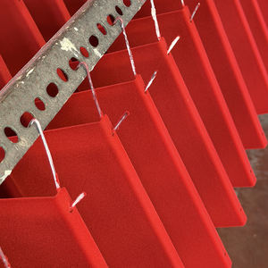 Servicio de Flocado de Poliéster 100% No Tejido Hecho en Italia para Paneles de Pared 3D de Plástico Absorbentes de Sonido para Decoración Comercial Interior - Product Image 1