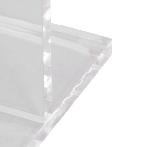 Tavolino Moderno in Acrilico per Piccoli Spazi, Comodino Decorativo e Espositore - Product Image 6