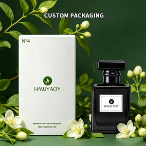 Botella de Perfume Cuadrada Negra de 100 ml, Aromas Personalizados, Venta al por Mayor, Perfume en Aerosol Vacío para Hombre y Mujer - Product Image 2