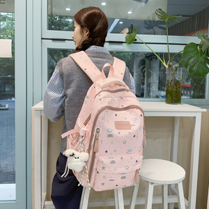 Zaino Impermeabile Unisex Antiscivolo Resistente all'Usura Ultra-Leggero <span class=keywords><strong>in</strong></span> <span class=keywords><strong>Tessuto</strong></span> di Velluto a Coste Casual Grande Capacità da Viaggio - Product Image 4