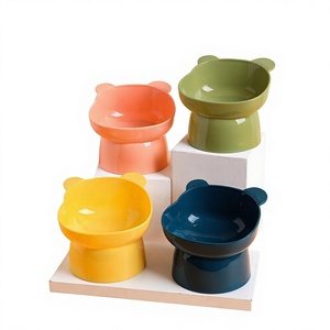 Nuevo Diseño Ecológico, Duradero, Impermeable, <span class=keywords><strong>Protector</strong></span> de Cuello Inclinado de 45 Grados, Tazón para Mascotas de Plástico para Uso en Interiores - Product Image 3